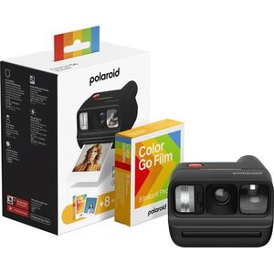 Polaroid Go Gen 3 Black + Color Film Bundle (8 fotó) kép