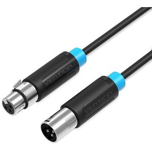 Vention XLR Audio Extension Cable 2m Black kép