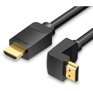 Vention HDMI 2.0 Right Angle Cable 270 Degree 1.5m Black kép