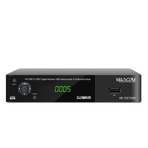 Mascom MC720T2 HD DVB-T2 H.265/HEVC kép