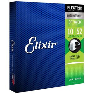 Elixir 19077 Optiweb Nickel 10-52 Light-Heavy kép