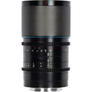 Sirui Saturn 75 mm T2.9 1.6x Carbon Fiber Full-frame Anamorphic L Mount (Blue Flare) kép