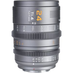 Sirui Vision Prime 1 24 mm T1.4 Full Frame Cine Lens (Metal Grey, E/Z/RF/L Interchangable Mount) kép