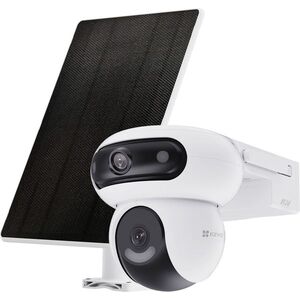 EZVIZ IP akkumulátoros PTZ kamera HB90X 4G + napelem 8W-os készlet kép