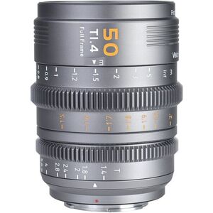 Sirui Vision Prime 1 50 mm T1.4 Full Frame Cine Lens (Metal Grey, E/Z/RF/L Interchangable Mount) kép