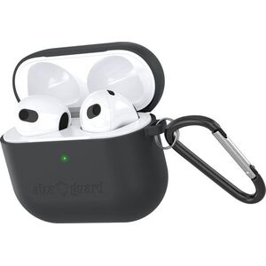 AlzaGuard Skinny Silicone Case az Airpods 2021 számára, fekete kép