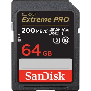 SANDISK SDXC 64 GB Extreme PRO + Rescue PRO Deluxe kép