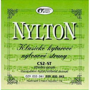 Gorstrings Nylton CS2-ST Medium Tension Transparent kép