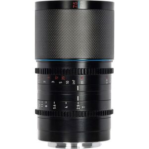 Sirui Saturn 75 mm T2.9 1.6x Carbon Fiber Full-frame Anamorphic Z Mount (Blue Flare) kép