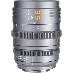 Sirui Vision Prime 1 35 mm T1.4 Full Frame Cine Lens (Metal Grey, E/Z/RF/L Interchangable Mount) kép
