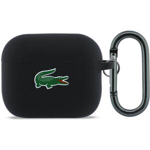 Lacoste Liquid Silicone Croc Logo tok, AirPods Pro 3 Black kép