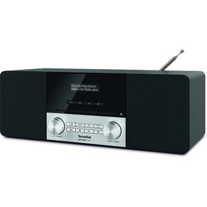 TechniSat rádióvevő DAB+/FM/BT CD-vel Digitradio 3 ASA, fekete/ezüst kép