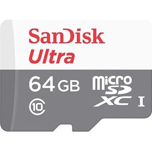 SANDISK microSDXC Ultra Lite 64GB + SD adapter kép