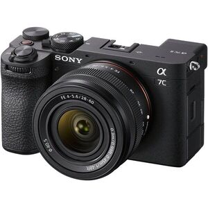 Sony Alpha A7C II + FE 28-60mm f/4-5.6, fekete kép