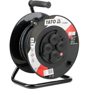 YATO dobhosszabbító kábel 4 foglalatos IP44 16A 30 m kép