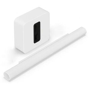 Sonos Arc Ultra, fehér + Sonos Sub 4, fehér kép