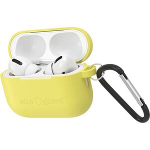 AlzaGuard Skinny Silicone Case, Airpods Pro 3 készülékhez, sárga kép