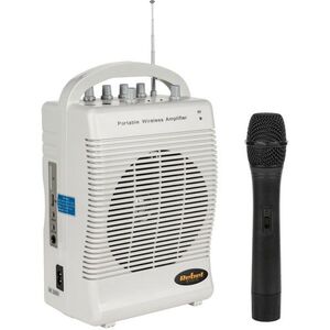 Rebel MIK0132-1 Hordozható mikrofon készlet erősítővel, Bluetooth, 50 W kép