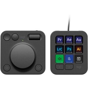 Logitech MX Creative console, Graphite kép