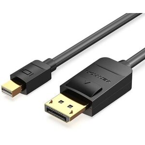 Vention Mini DisplayPort to DisplayPort (DP) Cable 2m Black kép