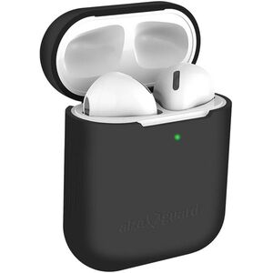 AlzaGuard Skinny Silicone Case Airpods 1. és 2. generáció fekete kép