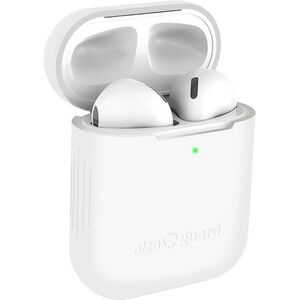AlzaGuard Skinny Silicone Case Airpods 1. és 2. generáció fehér kép