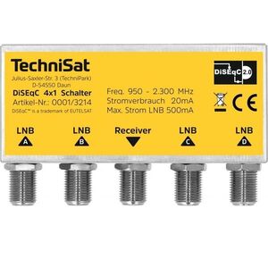 TechniSat DiSEqC kapcsoló, 4/1, Outdoor kép