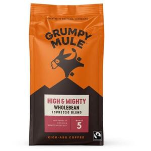 Grumpy Mule High & Mighty, szemes, Arabica, 200 g kép