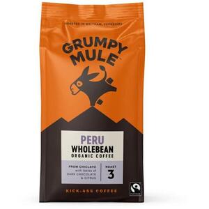 Grumpy Mule BIO Peru SCA 84, szemes, Arabica, 200 g kép