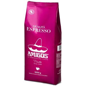 Amigos Caffe Qualitá Espresso, szemes, 1000 g kép