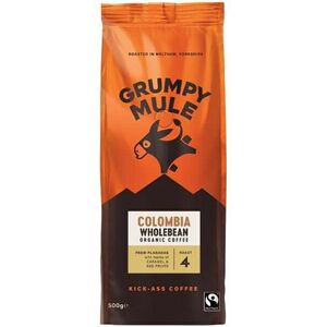 Grumpy Mule BIO Colombia SCA 84+, Arabica, szemes, 500 g kép