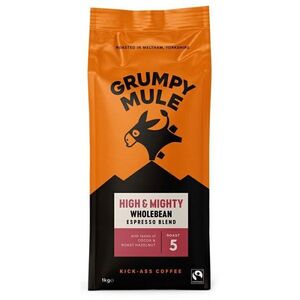 Grumpy Mule High & Mighty Espresso Blend SCA 82+, Arabica, szemes, 1000 g kép