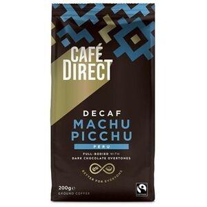 Cafédirect Machu Picchu SCA 82 koffeinmentes őrölt kávé, 200 g kép