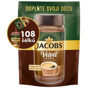 JACOBS Velvet Crema Refill, instant, 180 g kép