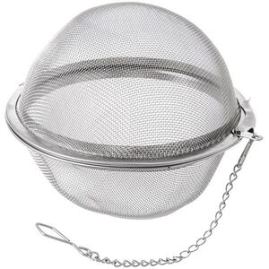 ORION teatojás/szűrő, átmérő 8, 5 cm, rozsdamentes acél, klipsszel kép