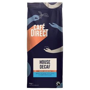 Cafédirect Arabica Esspresso Honduras, szemes, koffeinmentes, 1000 g kép