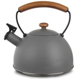 Orion Sípoló teáskanna, rozsdamentes acél, WOODEN 2, 9 l szürke kép