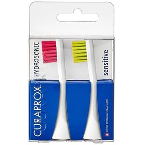 CURAPROX Hydrosonic cserefej PRO sensitive, 2 darab, magenta/zöld kép