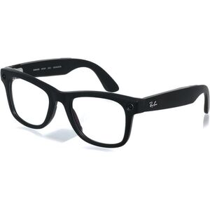Meta RAY-BAN Meta Wayfarer (Large) Smart Glasses (Gen 2) - Matte Black, Clear kép