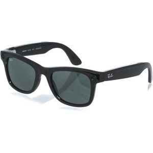 Meta RAY-BAN Meta Wayfarer (Large) Smart Glasses (Gen 2) - Shiny Black, G15 Green kép
