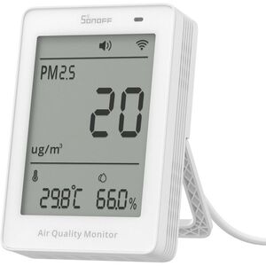 SONOFF AirGuard PM2.5/PM10 Matter Over Wi-Fi Air Quality Monitor SAWF-07P kép