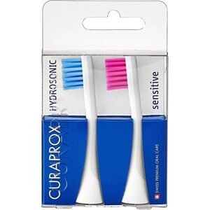 CURAPROX szónikus cserefej PRO sensitive, 2 darab, kék/rózsaszín kép