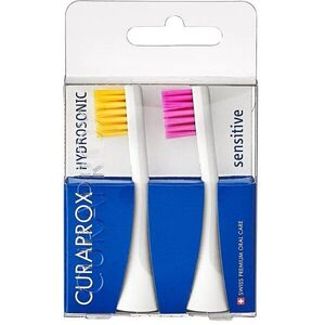 CURAPROX Hydrosonic cserefe, j PRO sensitive, 2 darab, sárga/rózsaszín kép