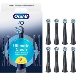 Oral-B iO Ultimate Clean, 8 db, fekete kép