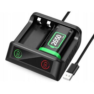 Verk 06405 Akumulátor 2× 2650 mAh pro ovladače Xbox Series X/S + nabíjecí stanice kép