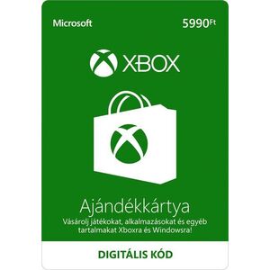 Feltölthető kártya Xbox Live Ajándékkártya 5990 Ft kép