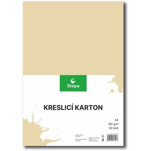 STEPA rajztömb A4, 50 ív 180g/m2, krémszínű kép