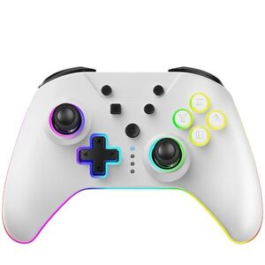 Armor3 NuRival Wireless Hall Effect Stick Game Controller For Nintendo Switch (White) kép