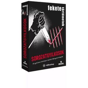 Fekete történetek: Sorozatgyilkosok logisztori rejtvények kép