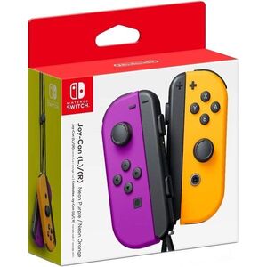 Nintendo Switch Joy-Con Pair Neon Purple/Neon Orange kép